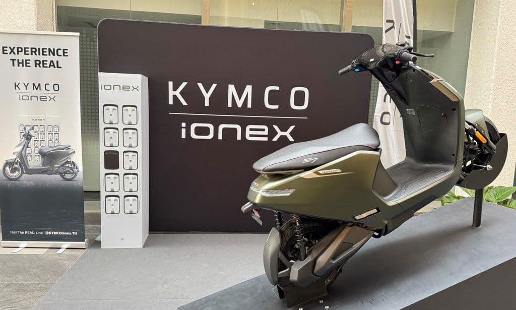 KYMCO รถจักรยานยนต์ไฟฟ้าไต้หวันเตรียมใช้ไทยเป็นฐานขยายตลาดอาเซียน