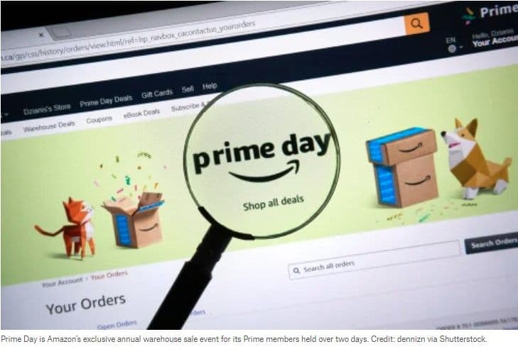 การจัด Amazon Prime Day ในสหราชอาณาจักร