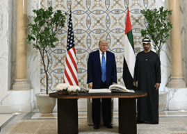 การเยือนสหรัฐอาหรับเอมิเรตส์ (ยูเออี) ของประธานาธิบดีทรัมป์