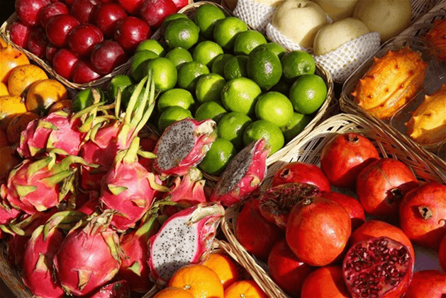 สินค้าผลไม้สดในสาธารณรัฐเช็ก