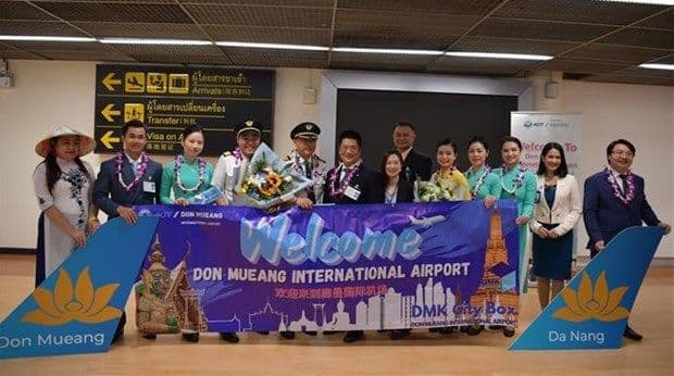 สายการบินเวียดนามแอร์ไลน์ (Vietnam Airlines) เปิดให้บริการเส้นทางใหม่เชื่อมระหว่างดานัง-กรุงเทพฯ (ดอนเมือง)