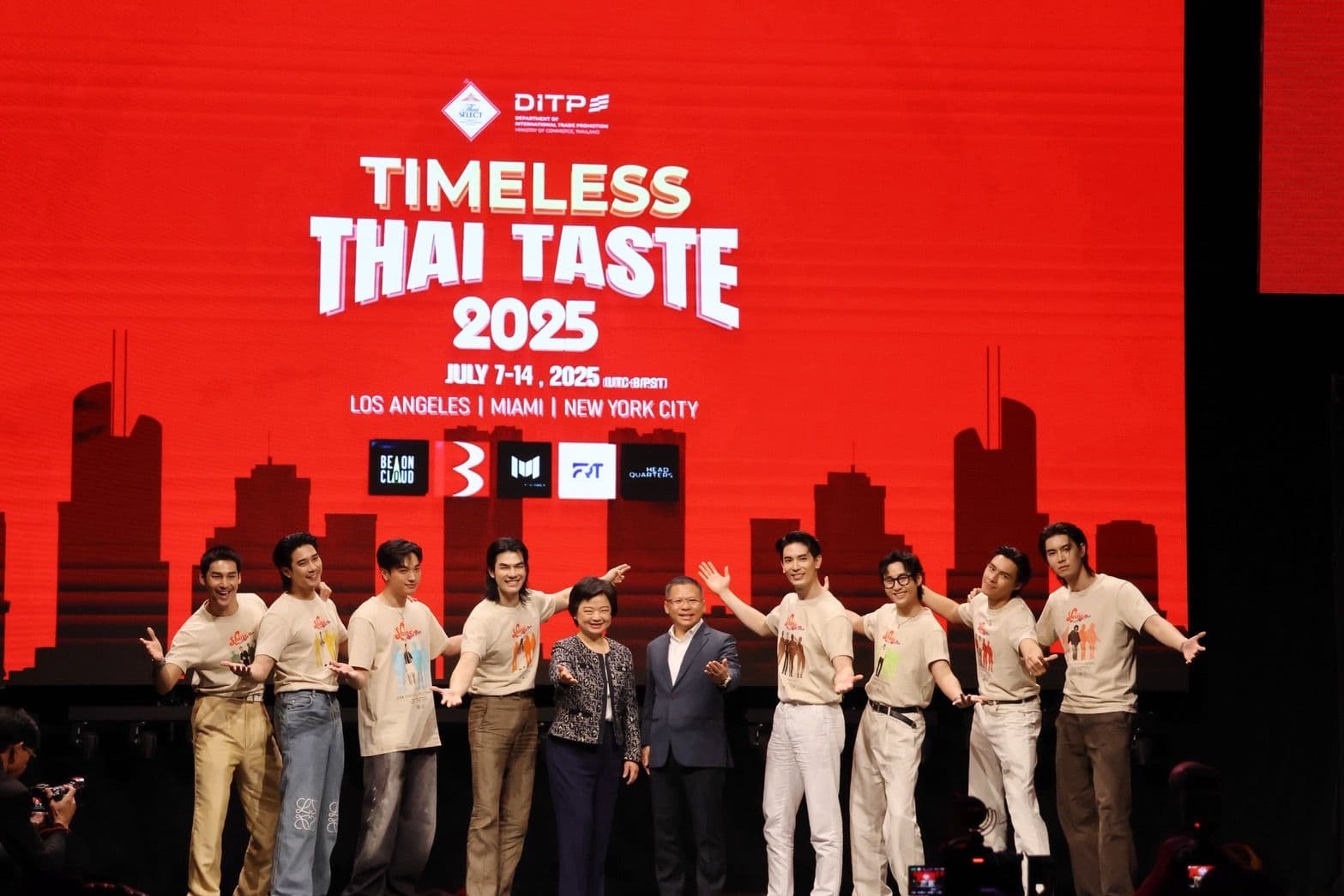 DITP เปิดตัว “Timeless Thai Taste 2025” ดันแพ็กคู่ Soft Power ไทย ซีรีส์วาย x ร้านอาหาร Thai SELECT รุก 3 เมืองใหญ่ในสหรัฐฯ คาดสร้างมูลค่าการค้ากว่า 100 ล้านบาท