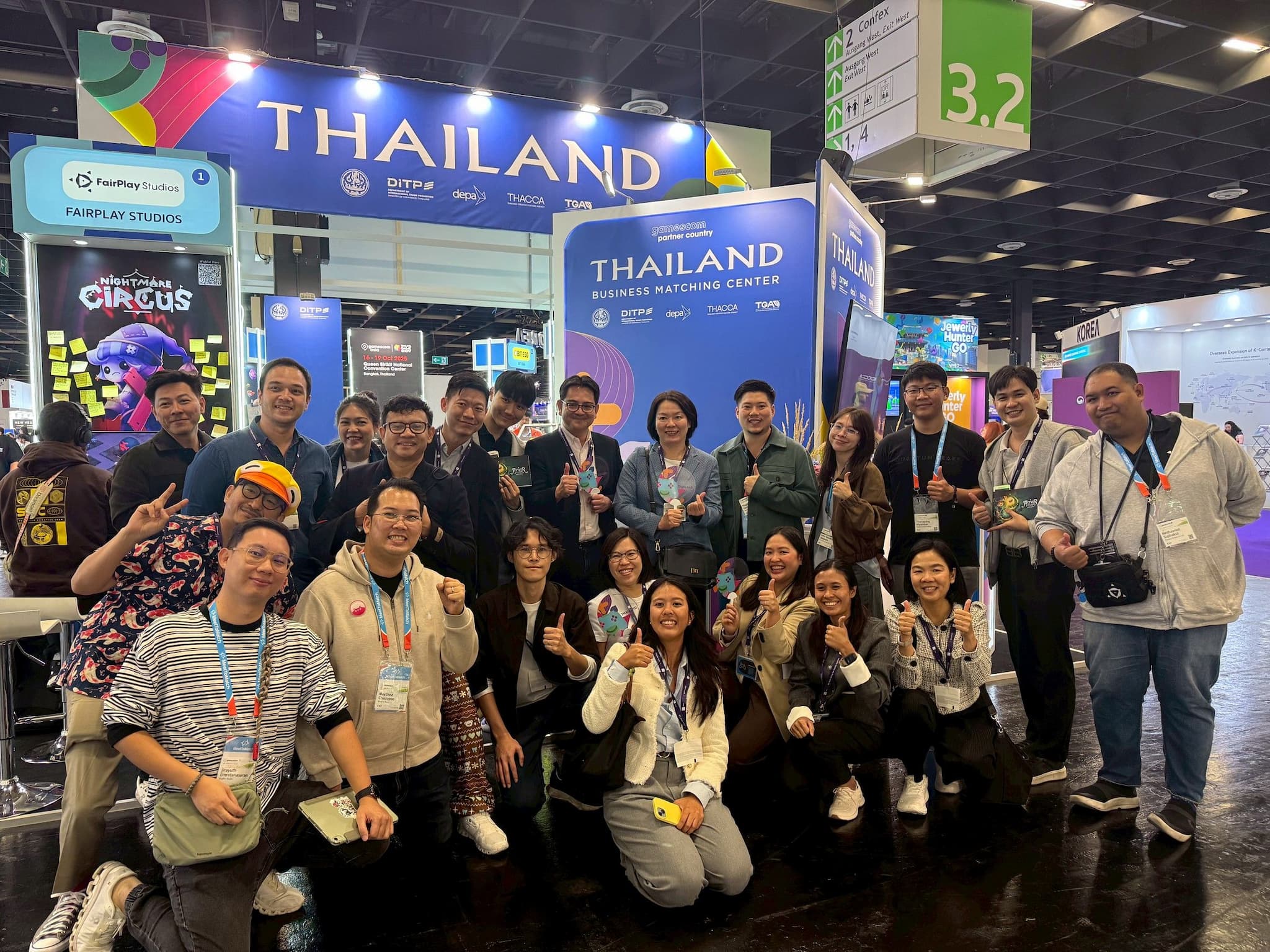 DITP นำทัพเกมไทยโชว์ผลงานสุดปังในงาน gamescom 2025 ในฐานะ Official Partner Country
ครั้งแรก! ประสบความสำเร็จเกินคาด สร้างมูลค่าการค้ากว่า 455 ล้านบาท