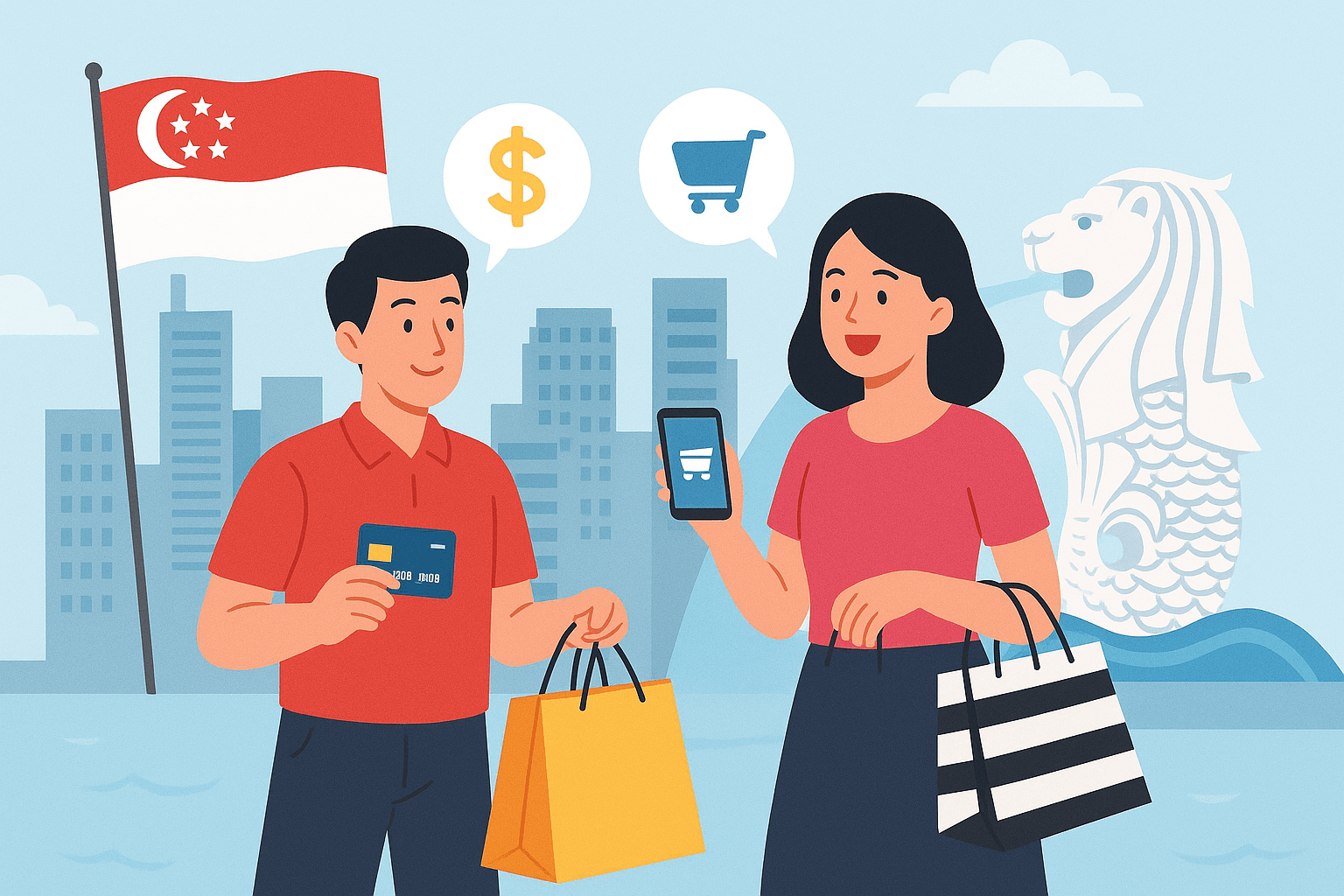 เจาะลึก ! พฤติกรรมการซื้อของและใช้จ่ายของชาวสิงคโปร์