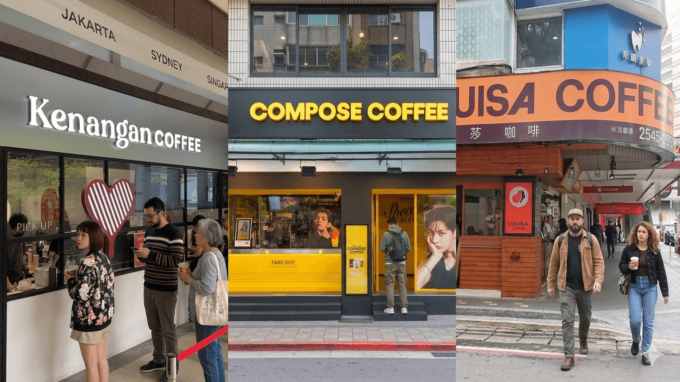 แบรนด์กาแฟญี่ปุ่น เกาหลี และเอเชียตะวันออกเฉียงใต้ ร่วมชิงเค้กตลาดกาแฟไต้หวันมูลค่า 8 หมื่นล้าน