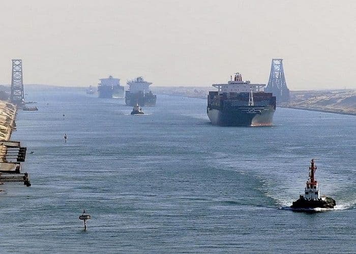 การลดลงของรายได้จากคลองสุเอซ (Suez Canal)  อันเนื่องมาจากความตึงเครียดและสงครามในตะวันออกกลาง
