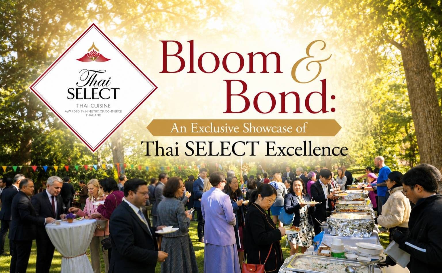 งาน “Bloom & Bond: Thai SELECT” ณ กรุงเวียนนา เสียงตอบรับดี เสริมภาพลักษณ์อาหารไทยสู่สากล