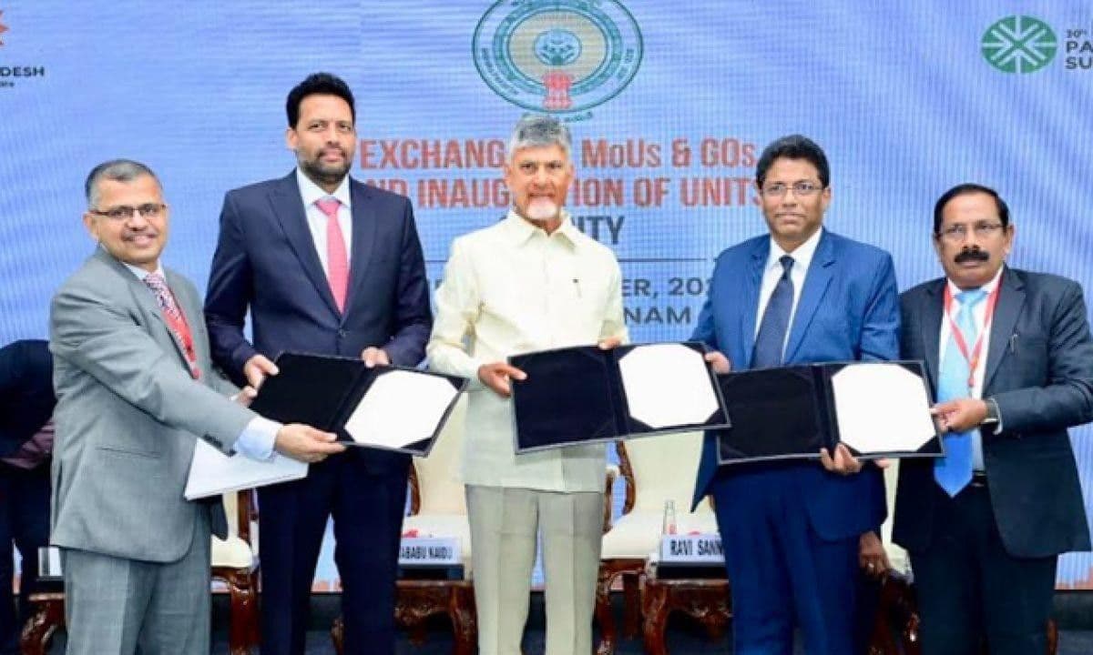 Andhra Pradesh ดึงดูดการลงทุนกว่า 8.56 แสนล้านรูปีอินเดีย คาดสร้างงานกว่า 1.56 แสนตำแหน่ง