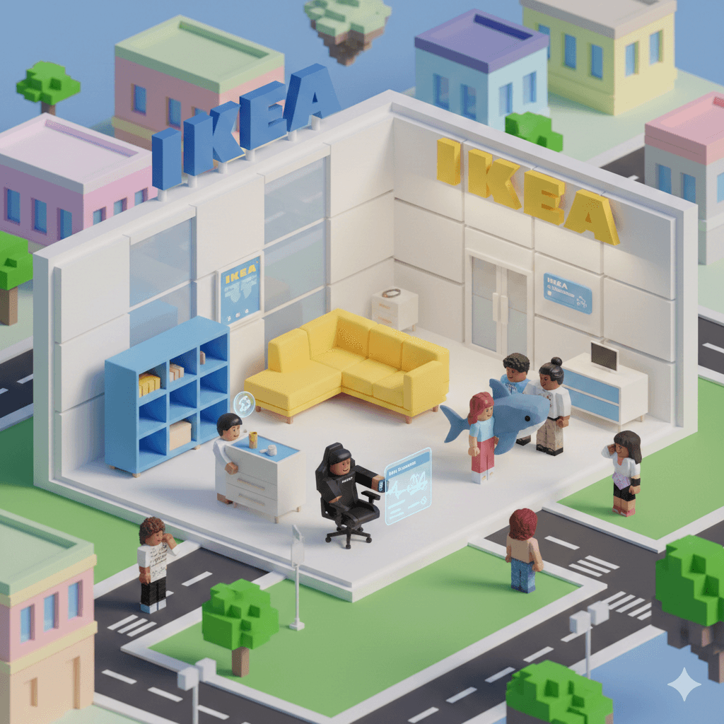 IKEA เปิดร้านใน Roblox ทดลองการเข้าถึงผู้บริโภคกลุ่ม Gen Alpha & Gen Z