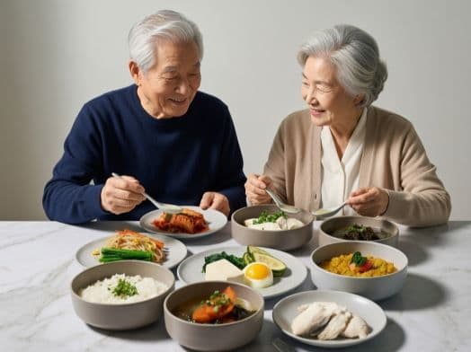 อาหารสำหรับผู้สูงวันในเกาหลีใต้