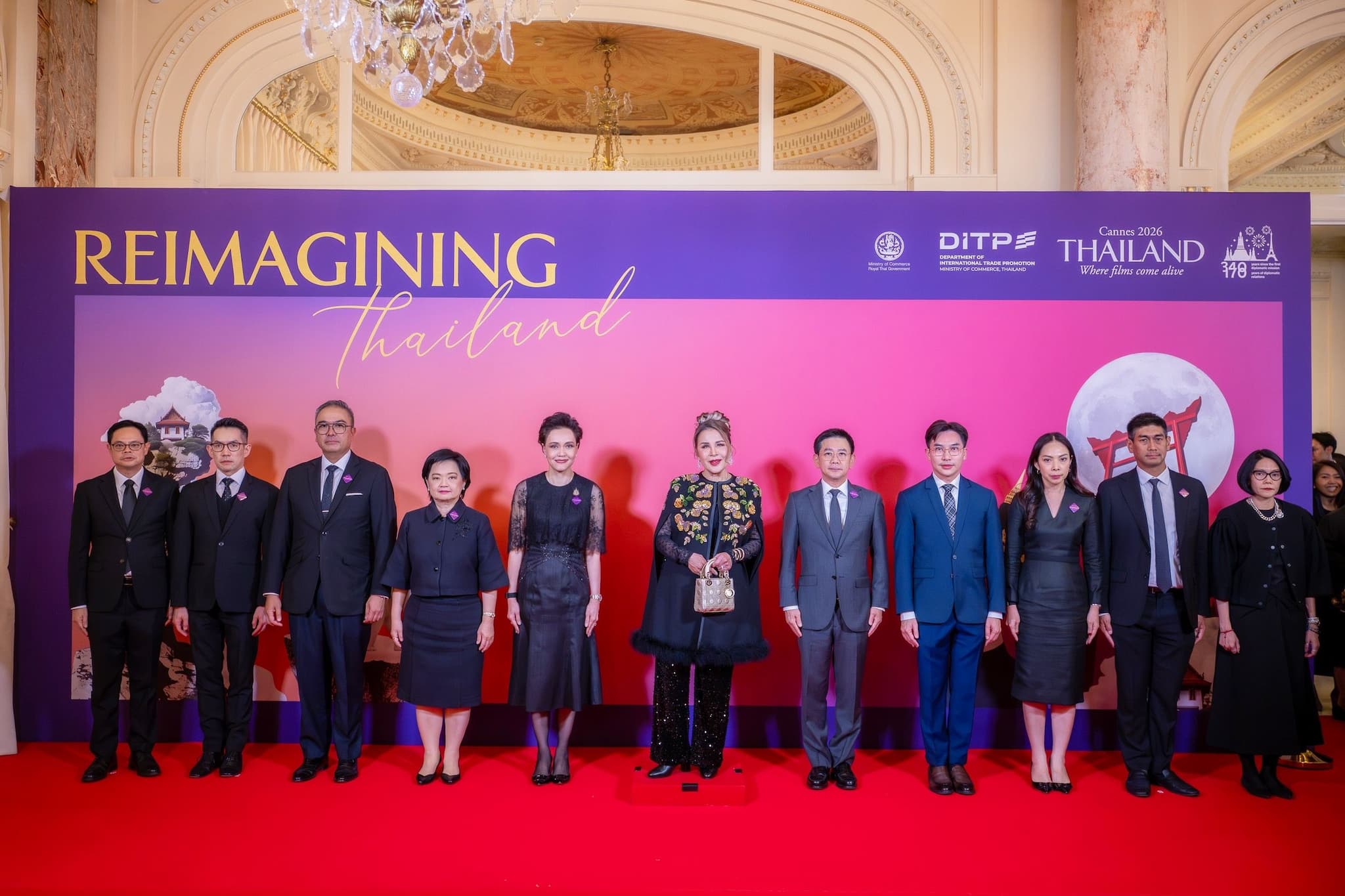 ทูลกระหม่อมหญิงอุบลรัตนราชกัญญา สิริวัฒนาพรรณวดี เสด็จเปิดงาน Thai Night Cannes 2026 โชว์ศักยภาพบันเทิงไทยสู่เวทีโลก