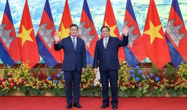 “กัมพูชาขยายความสัมพันธ์ทางการค้ากับเวียดนาม” 