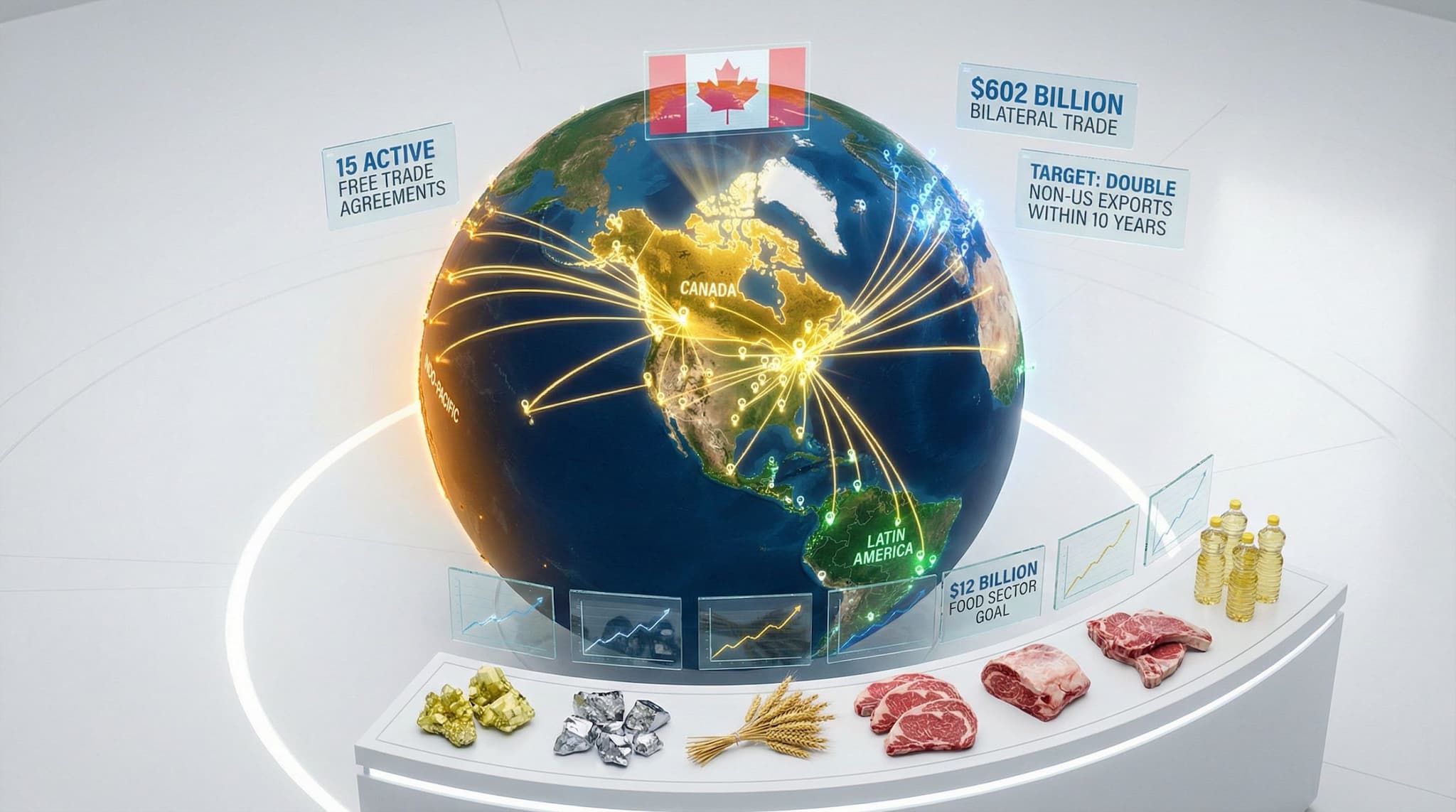 แคนาดากับระเบียบการค้าโลกใหม่ ลดการพึ่งพาสหรัฐฯ