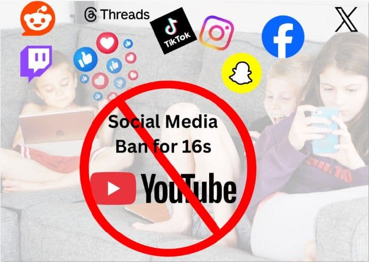 ออสเตรเลียห้ามเด็กอายุต่ำกว่า 16 ปีเข้าถึงโซเชียลมีเดียเป็นประเทศแรกในโลก