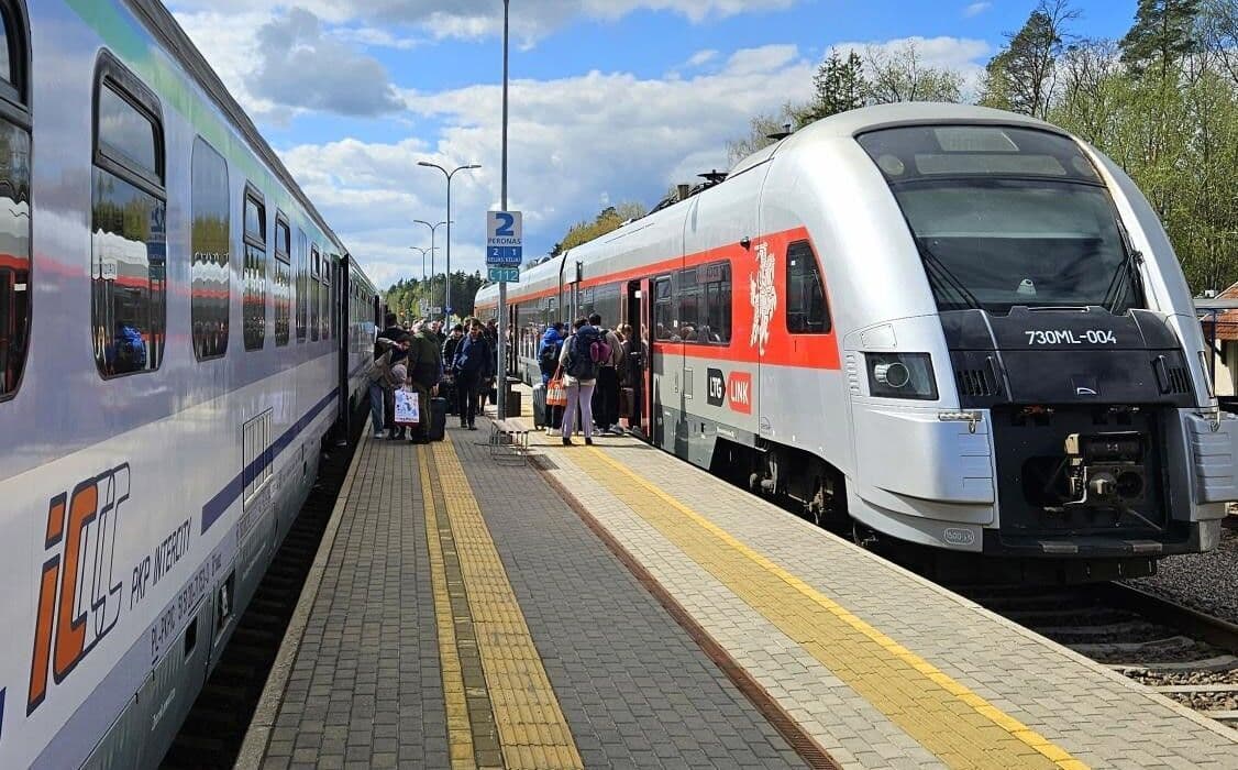 ครั้งแรกในบอลติก รถไฟเชื่อมเส้นทาง ทาลลินน์-ริกา-วิลนีอุส ใน 1 วัน