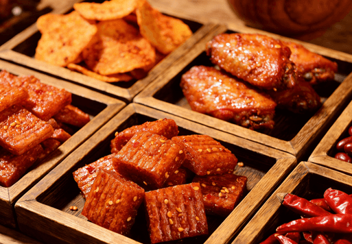 อุตสาหกรรมอาหารว่างรสเผ็ดในตลาดจีน