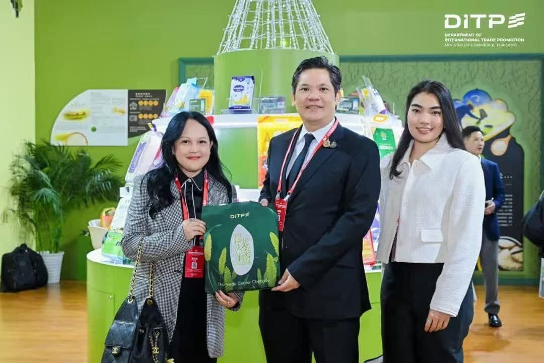 บู๊ทโปรโมทข้าวไทยสุดปัง!! ภายในงาน CFDF 2026 ณ นครเฉิงตู