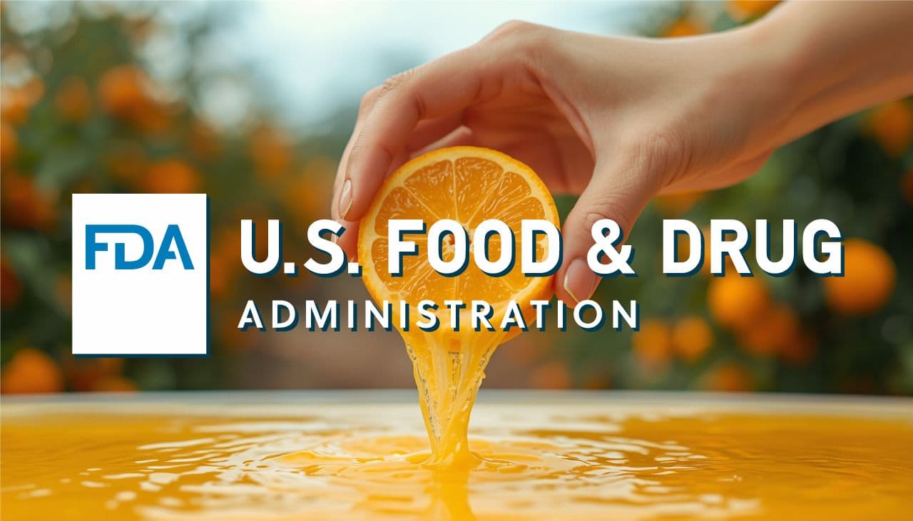 US FDA ผ่อนคลายมาตรฐานน้ำส้มท่ามกลางปัญหาอุปทานตึงตัว
