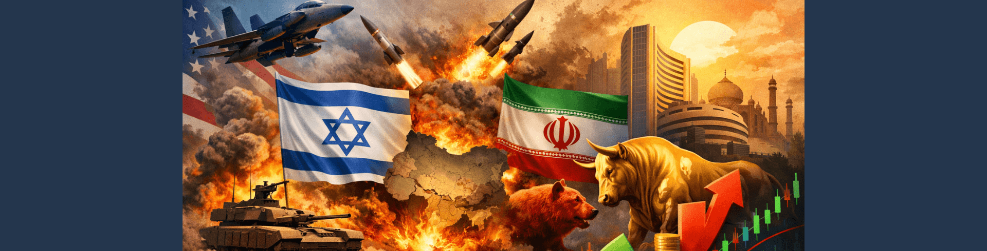 วิกฤตตะวันออกกลางสั่นคลอนการค้าโลก เสี่ยงดันต้นทุนพลังงาน กระทบเศรษฐกิจอินเดีย