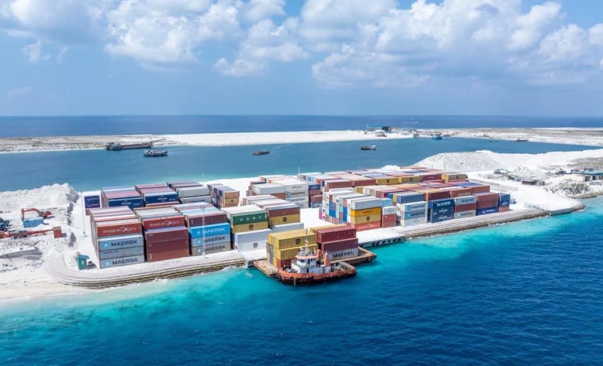 มัลดีฟส์เร่งพัฒนาท่าเรือพาณิชย์ Thilafushi ยกระดับการค้าและโลจิสติกส์