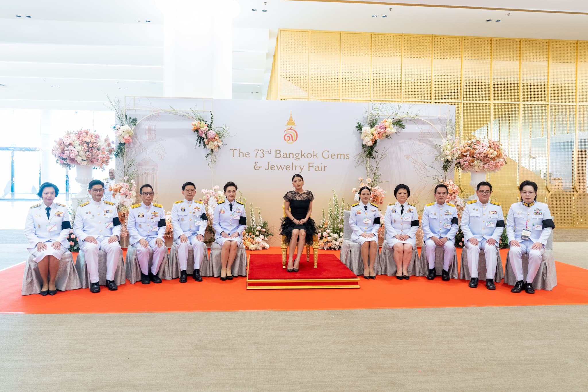 สมเด็จพระเจ้าลูกเธอ เจ้าฟ้าสิริวัณณวรี นารีรัตนราชกัญญา เสด็จเป็นองค์ประธานเปิดงาน “บางกอกเจมส์” ครั้งที่ 73 งานแสดงสินค้าอัญมณีและเครื่องประดับระดับโลก จัดโดยกระทรวงพาณิชย์