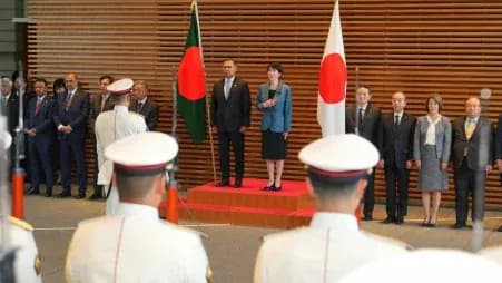 ญี่ปุ่นเตรียมลงทุนในบังกลาเทศ 6,300 ล้านดอลลาร์สหรัฐ ภายใน 5 ปี
