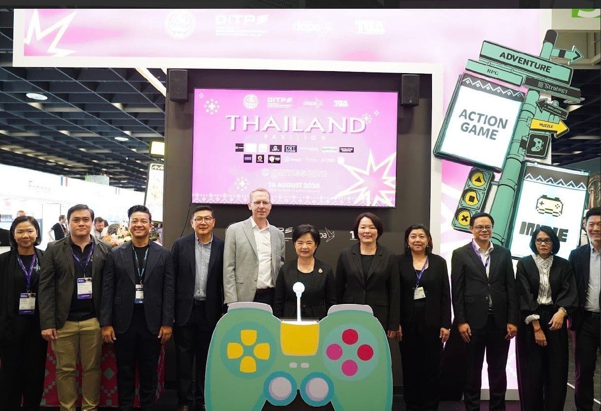DITP นำทัพ 15 ผู้ประกอบการเกมไทย โชว์ศักยภาพในงาน gamescom 2026 สร้างมูลค่าเจรจาการค้ากว่า 270 ล้านบาท