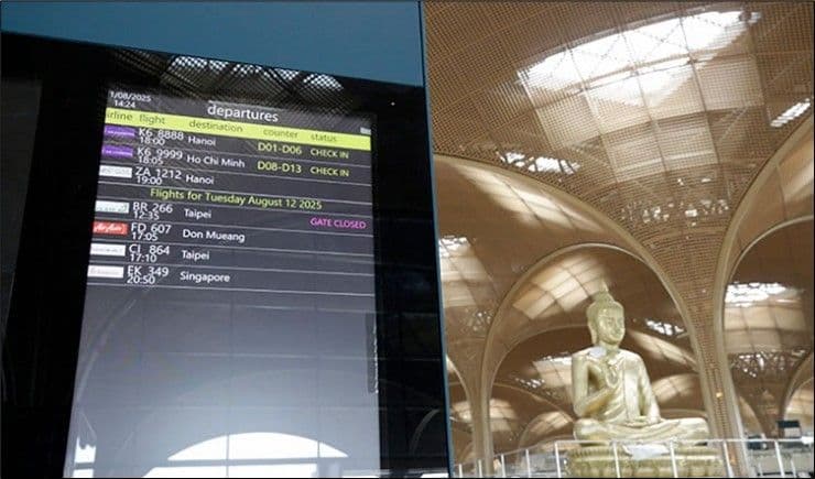 การบินกัมพูชาทำสถิติใหม่ 1,464 เที่ยวบินต่อสัปดาห์