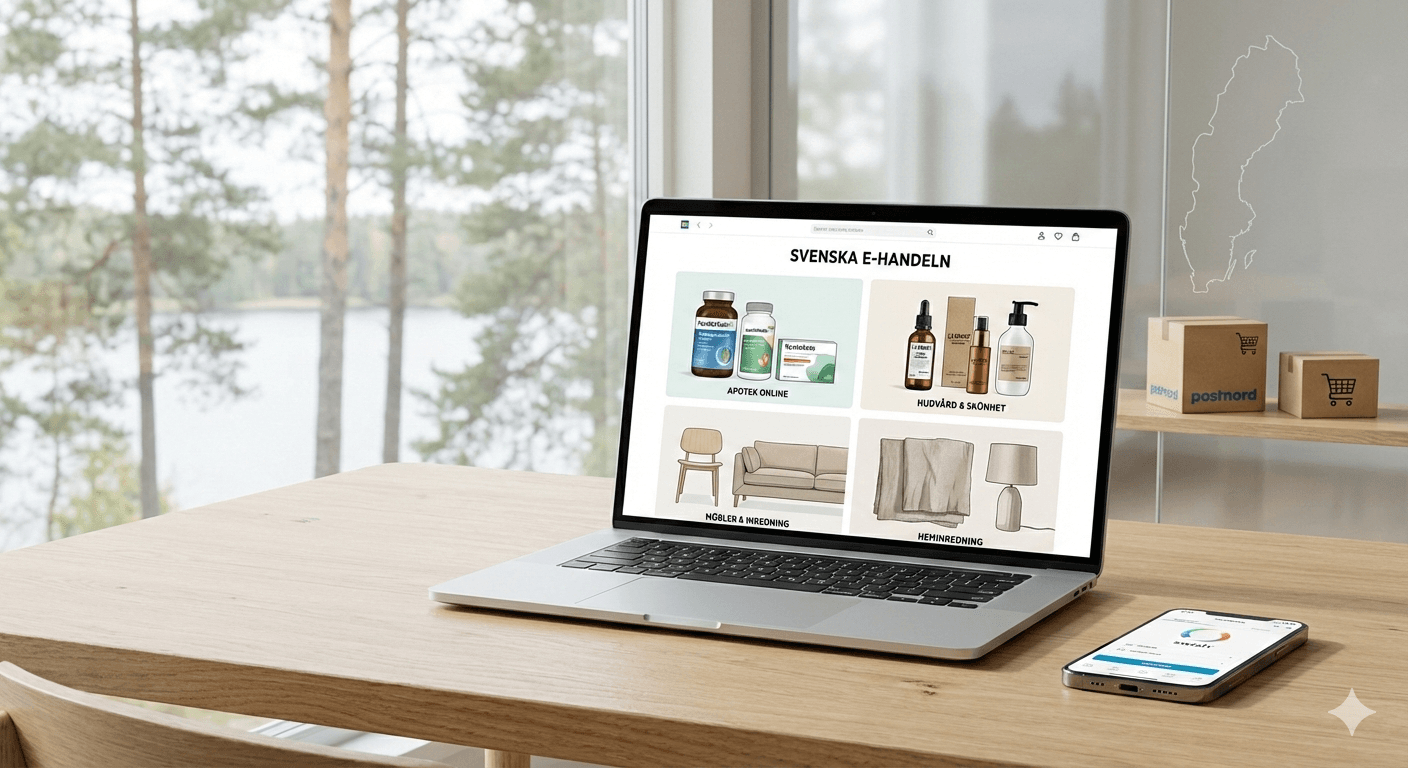 อีคอมเมิร์ซสวีเดนปี 2568 ทะลุสถิติใหม่ สูงกว่าช่วงโควิด