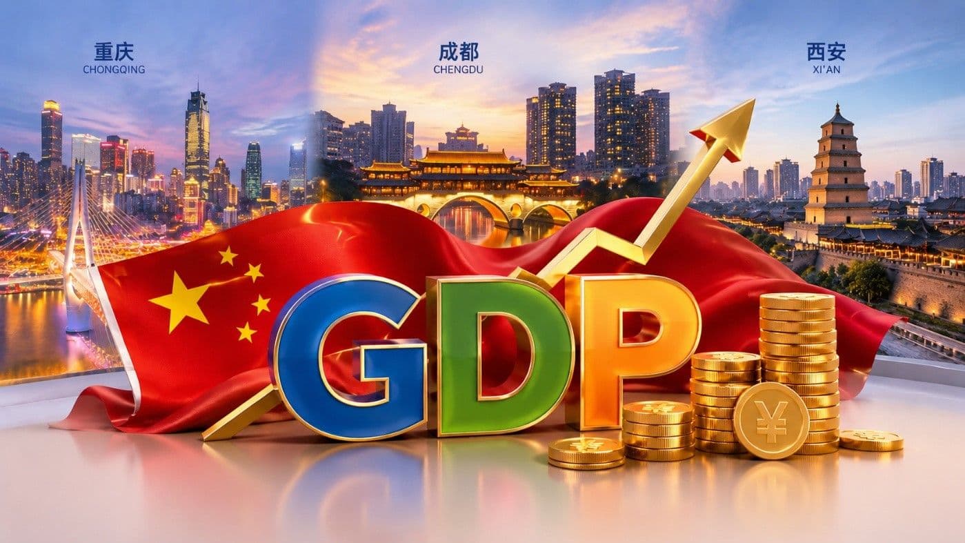 “GDP จีนครึ่งปีแรก 2569 ขยายตัว 4.7%” จีนตะวันตกเร่งเครื่องยนต์ใหม่ “ฉงชิ่ง–เฉิงตู–ซีอาน” นำทัพยกระดับเศรษฐกิจ