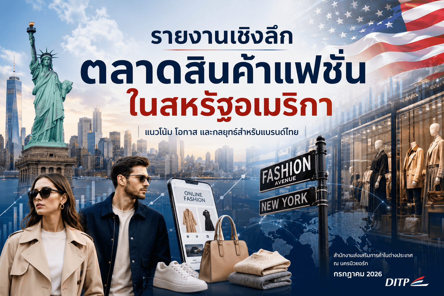 ตลาดสินค้าแฟชั่นในสหรัฐอเมริกา