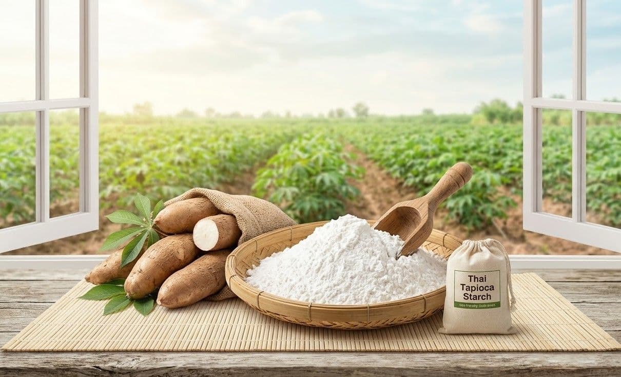 รายงานตลาดเชิงลึกสินค้าแป้งมันสำปะหลังไทย ในสหราชอาณาจักร