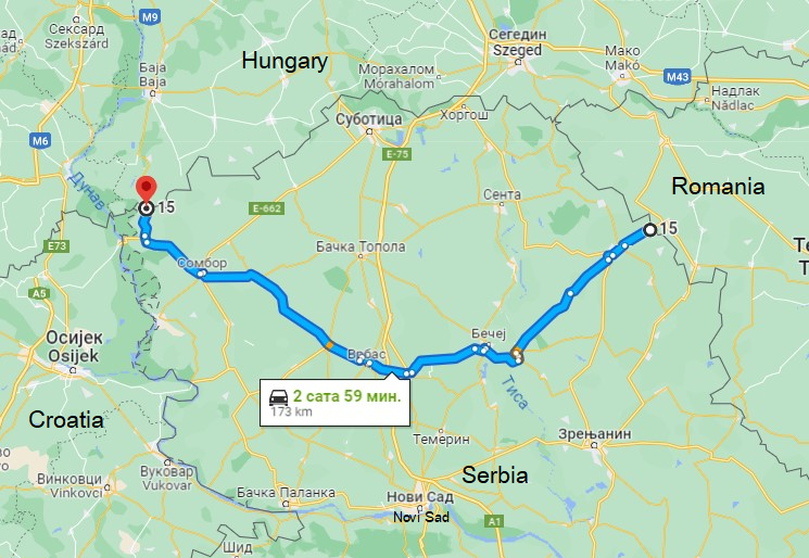 เส้นทางมอเตอร์เวย์สาย Osmeh Vojvodine ในภาคเหนือของเซอร์เบีย / Serbia's plan to build fast route “Smile of Vojvodina” in Northern Serbia