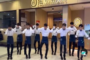 ท่า "เช็ดกระจก" กับกระแสบนโลกโซเชียลของไหตี่เลา (Haidilao)