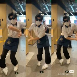 ท่า "เช็ดกระจก" กับกระแสบนโลกโซเชียลของไหตี่เลา (Haidilao)